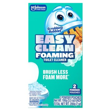 Scrubbing Bubbles Scrubbing Bubbles Easy Clean Foaming Toilet Cleaner, 2ct 100g