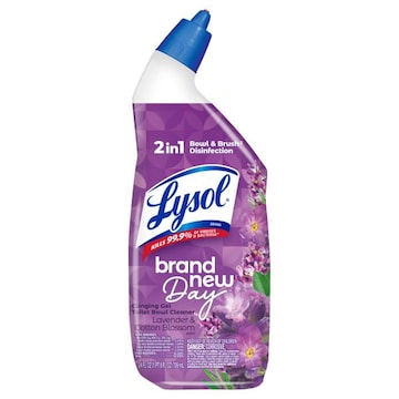 LYSOL® 2 in1 Clinging Gel Lavender & Blossom Scent Toilet Bowl Cleaner