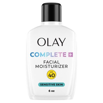 Olay Complete Plus Daily Facial Moisturizer with Sunscreen SPF 40, 6 FL OZ