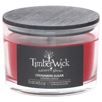 TimberWick Cinnamon Sugar Scented Candle