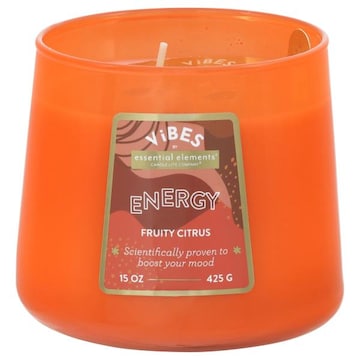 Vibes Energy Fruity Citrus Candle
