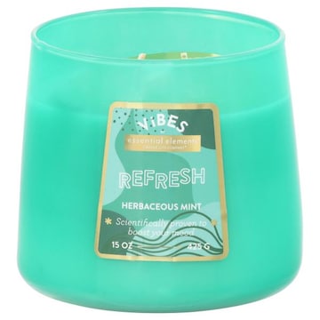 Vibes Refresh Herbaceous Mint Candle