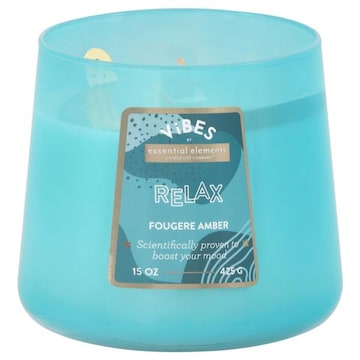 Vibes Relax Fougere Amber Candle