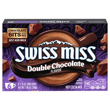 Swiss Miss Double Chocolate Flavor Hot Cocoa Mix