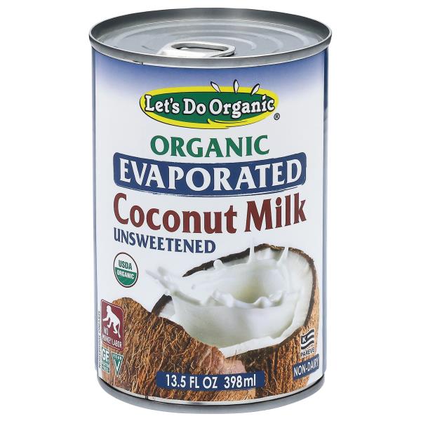 Let's Do Organic Organic Evaporated Unsweetened Coconut Milk