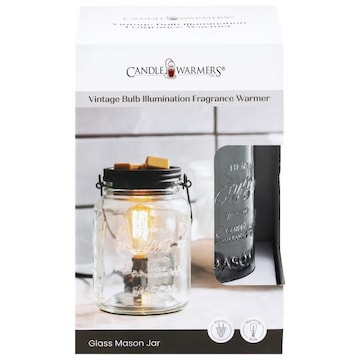 Candle Warmers Vintage Bulb Illumination Fragrance Warmer