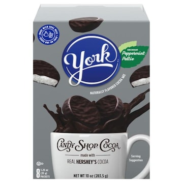 York Dark Chocolate Peppermint Pattie Cocoa Mix