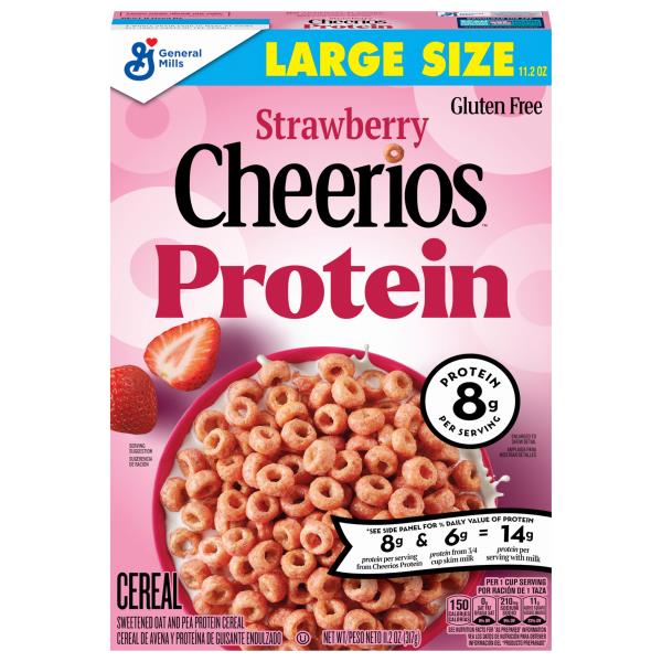 Cheerios Protein Strawberry Cereal Large Size | Publix Super Markets
