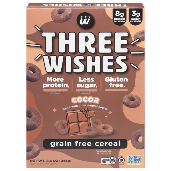 Three Wishes Grain Free Cocoa Cereal | Publix Super Markets