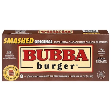 Bubba Burger Smashed Original Beef Burgers