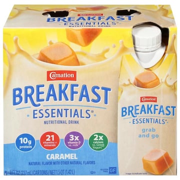 Carnation Breakfast Essentials Caramel Nutritional Drink