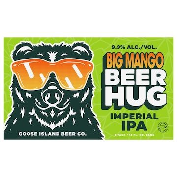 Goose Island Big Mango Beer Hug, Imperial Ipa