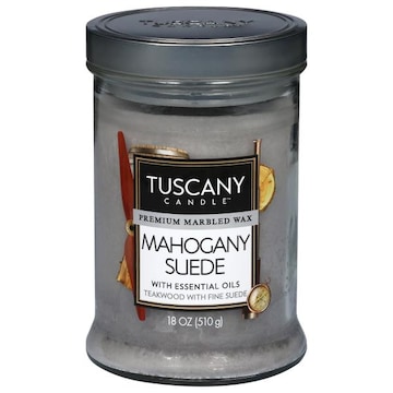 Tuscany Candle Mahogany Suede Candle