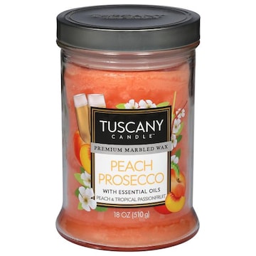 Tuscany Candle Peach Prosecco Candle