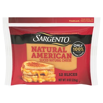 Sargento Natural American Sliced Cheese