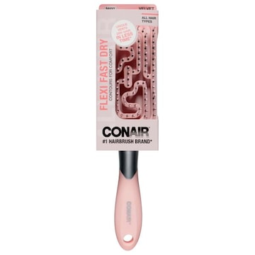 Conair Velvet Touch Flexi Fast Day Hairbrush