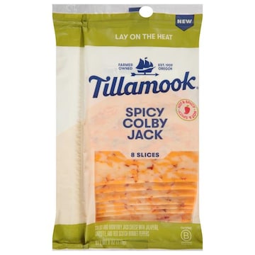 Tillamook Slices Spicy Colby Jack Cheese