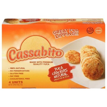 Cassabito Gluten Free Yuca Crackers