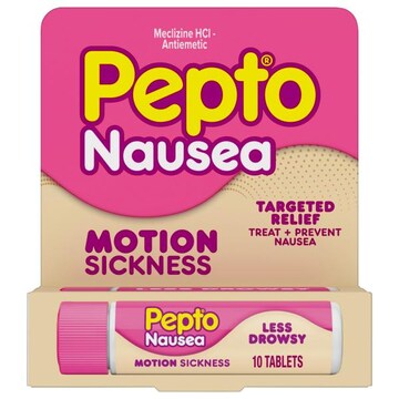 Pepto Motion Sickness Nausea