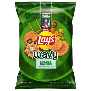 Lay's Wavy Loaded Nachos Potato Chips