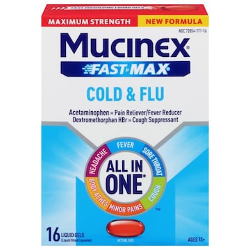 MUCINEX® Fast Max Maximum Strength Cold & Flu