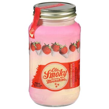 Ole Smoky Moonshine Cream White Chocolate Strawberry Cream Liqueur