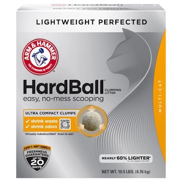 Arm & Hammer HardBall Multi-Cat Clumping Litter