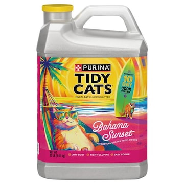 Tidy Cats Multi-Cat Bahama Sunset Clumping Litter