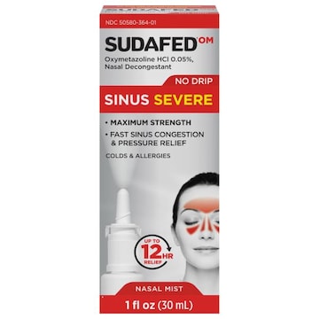 Sudafed Maximum Strength No Drip Nasal Mist