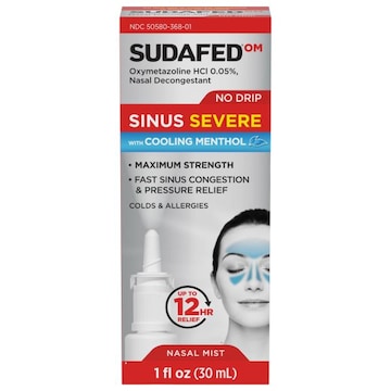 Sudafed Maximum Strength No Drip Sinus Severe Nasal Mist