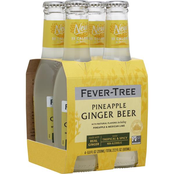 Fever-Tree Pineapple Ginger Beer Fever-Tree Premium Ginger Beer is