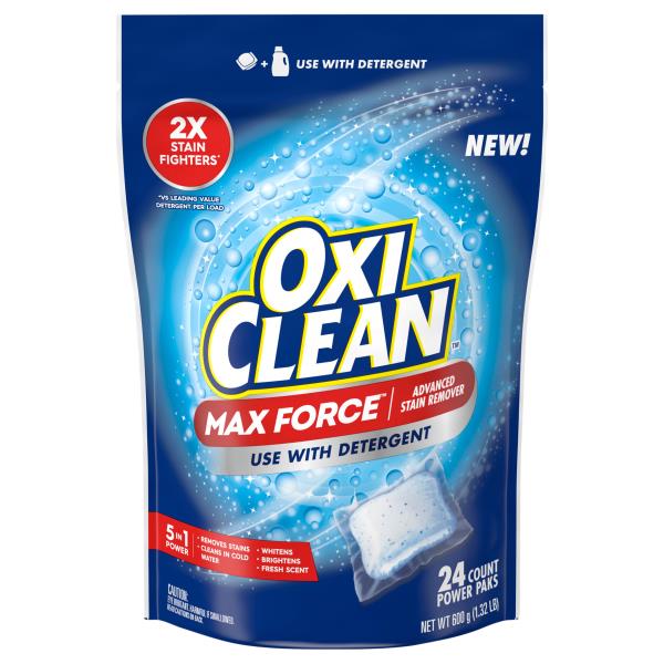 Oxi Clean Max Force Advanced Power Paks Fresh Scent Stain Remover