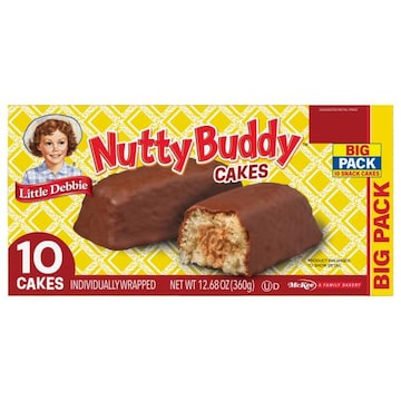 Little Debbie Nutty Buddy Cakes Big Pack