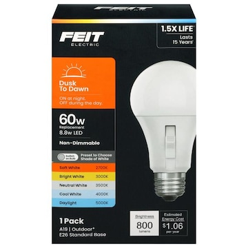 Feit Electric LED 8.8w Outdoor Light Bulb