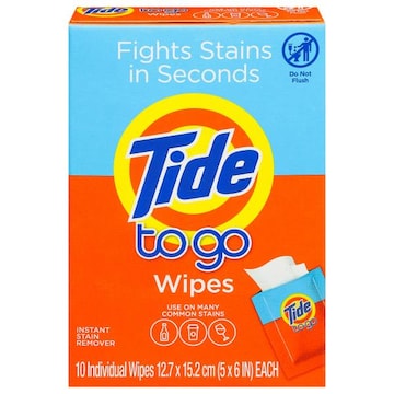 Tide To Go Wipes Instant Stain Remover