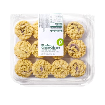 Blueberry Cream Cheese Coffee Cake Bite