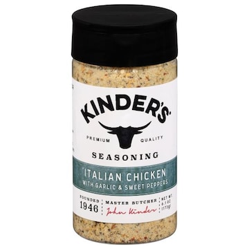 Kinder's Italian Chicken with Garlic & Sweet Peppers Seasoning