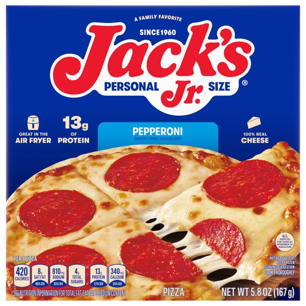 Jack's Jr. Pepperoni Personal Size Pizza | Publix Super Markets