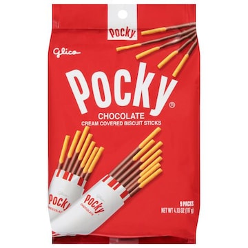 Pocky Cream Covered Chocolate Biscuit Sticks