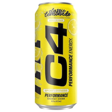 C4 Zero Sugar Classic Lemonade Energy Drink