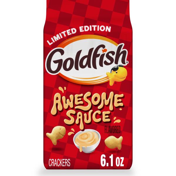 美品♡AE GOLDFISHブラウス Goldfish® Awesome Sauce Flavored Baked Snack Crackers | Publix