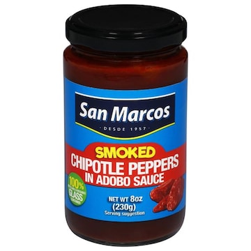 San Marcos Smoked Chipotle Peppers in Adobo Sauce