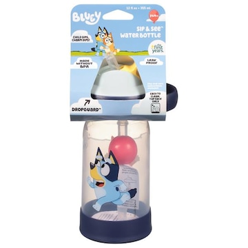 The First Years Sip & See Bluey 24 M+ 12 Fl Oz Water Bottle