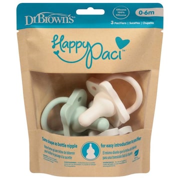 Dr. Brown's Happypaci 0-6 m Pacifiers