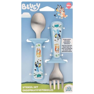 The First Years Bluey 9M+ Utensil Set