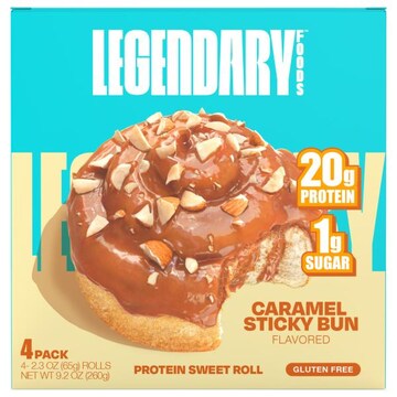 Legendary Foods Protein Caramel Sticky Bun Sweet Roll