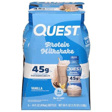 Quest Vanilla Protein Milkshake