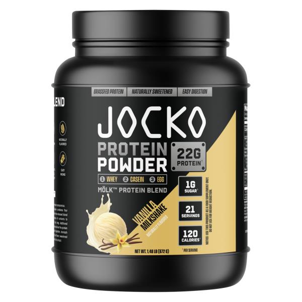Jocko Vanilla Milkshake Protein Powder | Publix Super Markets