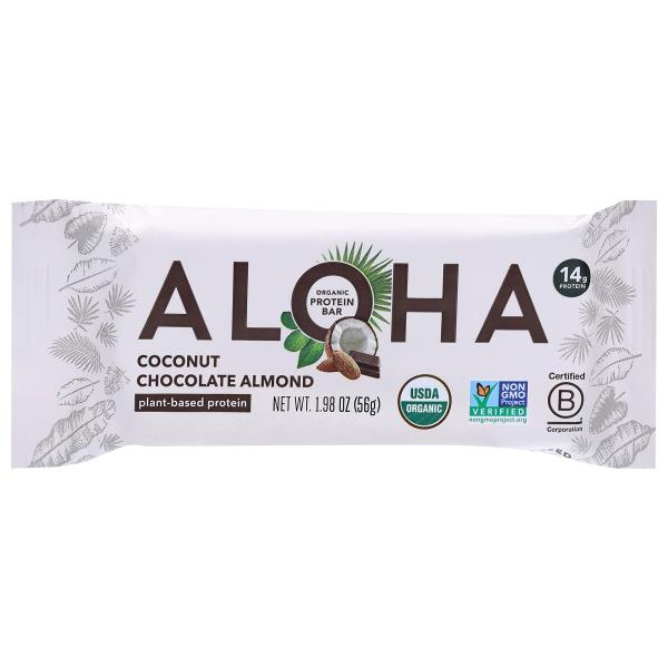 Aloha Organic Coconut Chocolate Almond Protein Bar | Publix Super