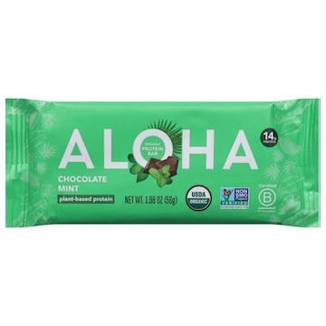 Aloha Organic Chocolate Mint Protein Bar